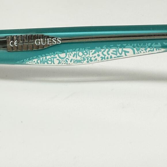 Guess Kids Eyeglasses Frames GU9092 BLK Black Blue Full Rim 47-16-130 H19298 - Picture 6 of 7